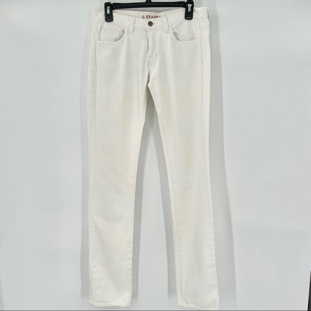 J Brand White Skinny Jeans